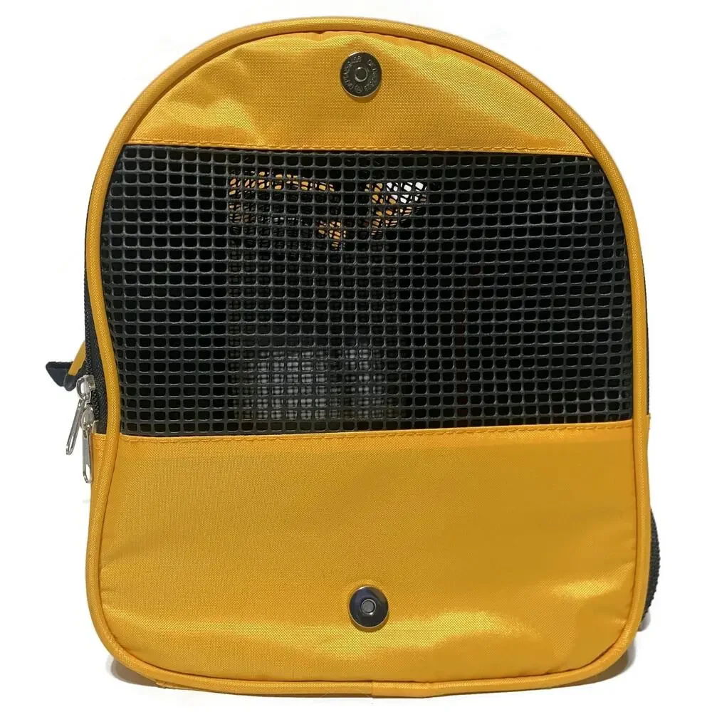 Prefer Pets Yellow Canvas Pet Carrier 17x11x12 Airline Approved Dog Cat Travel